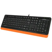 Клавиатура A4Tech Fstyler FK10 (черный/оранжевый) фото 2